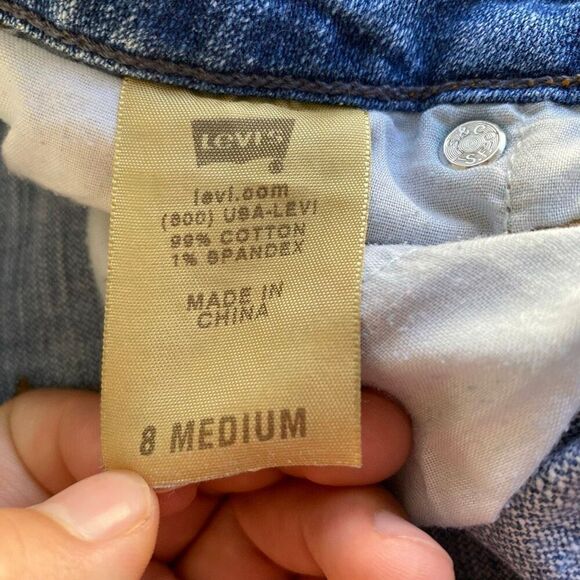 Levi’s 515 Bootcut Jeans Low Rise Medium Wash Women’s Denim - Picture 4 of 12